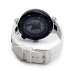 Stainless Steel &amp; Blue PVD Tambour Street Diver 44 MM Automatic Watch QA121 w/ Box &amp; Papers