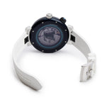 Stainless Steel &amp; Blue PVD Tambour Street Diver 44 MM Automatic Watch QA121 w/ Box &amp; Papers