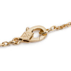 2025 18k Yellow Gold Diamond Vintage Alhambra Pendant Necklace w/ Box, Certificate &amp; Receipt