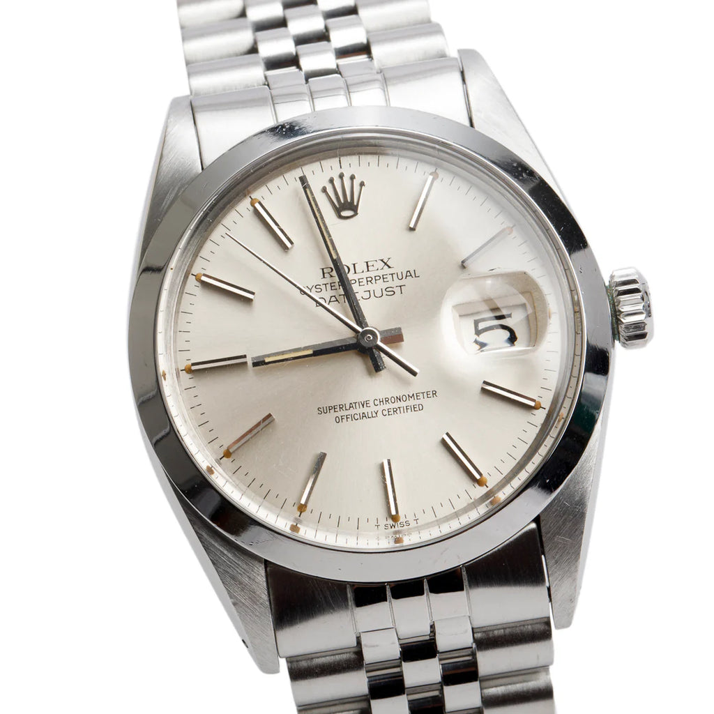 Stainless Steel Datejust 36 MM Silver Dial Automatic Watch Silver Dial 16000 w/ Box
