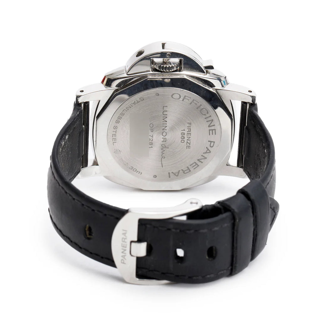 Stainless Steel Luminor Due 38 MM Automatic Watch Grey Dial PAM00755 w/ Box &amp; Papers