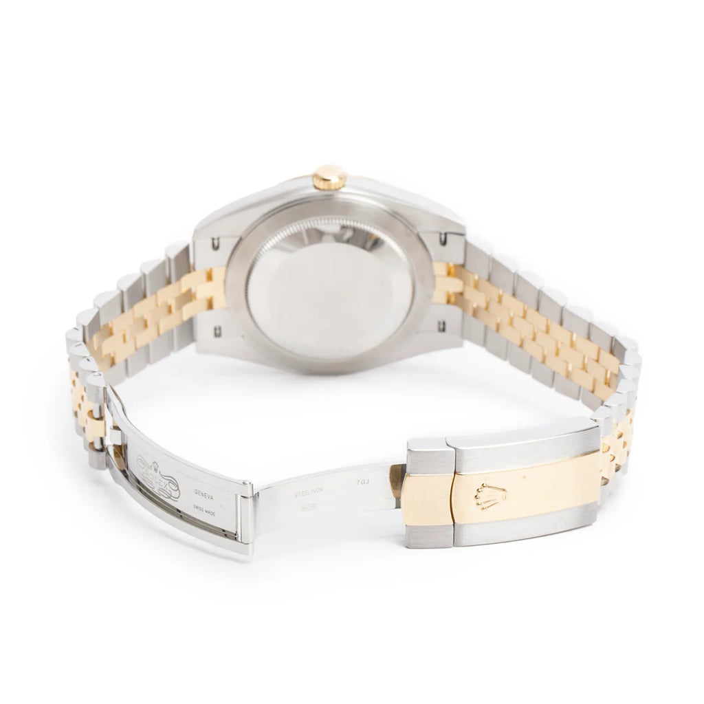 2020 Stainless Steel &amp; 18k Yellow Gold Oyster Perpetual Datejust 41 MM Automatic Watch Silver Dial 126333 w/ Box &amp; Papers