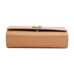 2020 Beige Grain de Poudre Leather Small Monogram Kate Satchel