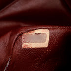 Vintage Black Lambskin Quilted Mini Square Flap Bag w/ Authenticity Card