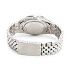 Stainless Steel Aftermarket Diamond Bezel Oyster Perpetual Datejust 36 MM Silver Dial Watch Silver Dial 16234