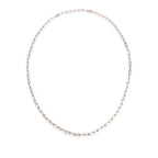 18k White Gold Santos de Chain Necklace, Small Model w/ Box