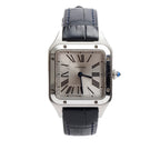 2023 Stainless Steel Santos Dumont Watch, Small Model 4242 w/ Box, Papers &amp; Extra Strap