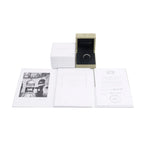 18k White Gold Perlee Pearls of Gold Ring, Medium Model Size 59 8.75 w/ Box &amp; Certificate