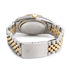 Stainless Steel &amp; 18k Yellow Gold Datejust 36 MM Watch Gold Dial 16013 w/ Box