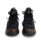 Monogram Trim Black LV Archlight Sneakers, Size 39 w/ Box