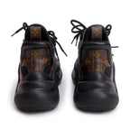 Monogram Trim Black LV Archlight Sneakers, Size 39 w/ Box