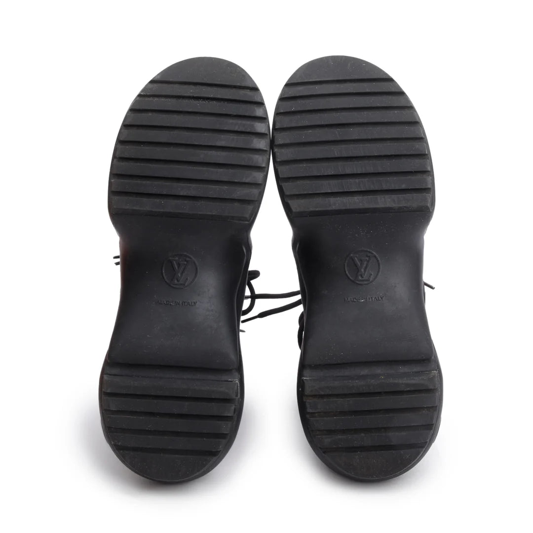 Monogram Trim Black LV Archlight Sneakers, Size 39 w/ Box