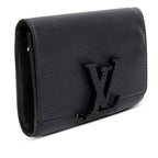 Black Epi Leather Louise Strap PM