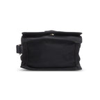 Black Tessuto Nylon Saffiano Crossbody Bag