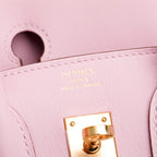 2022 Mauve Sylvestre Swift Birkin 25 w/ Box &amp; Receipt