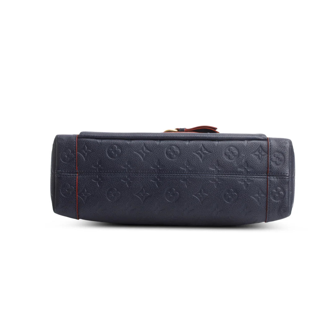 Navy Empreinte Blanche MM w/ Strap