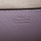 Purple Monogram Jumbo GG Textured Dollar Calfskin Mini Tote Bag w/ Strap