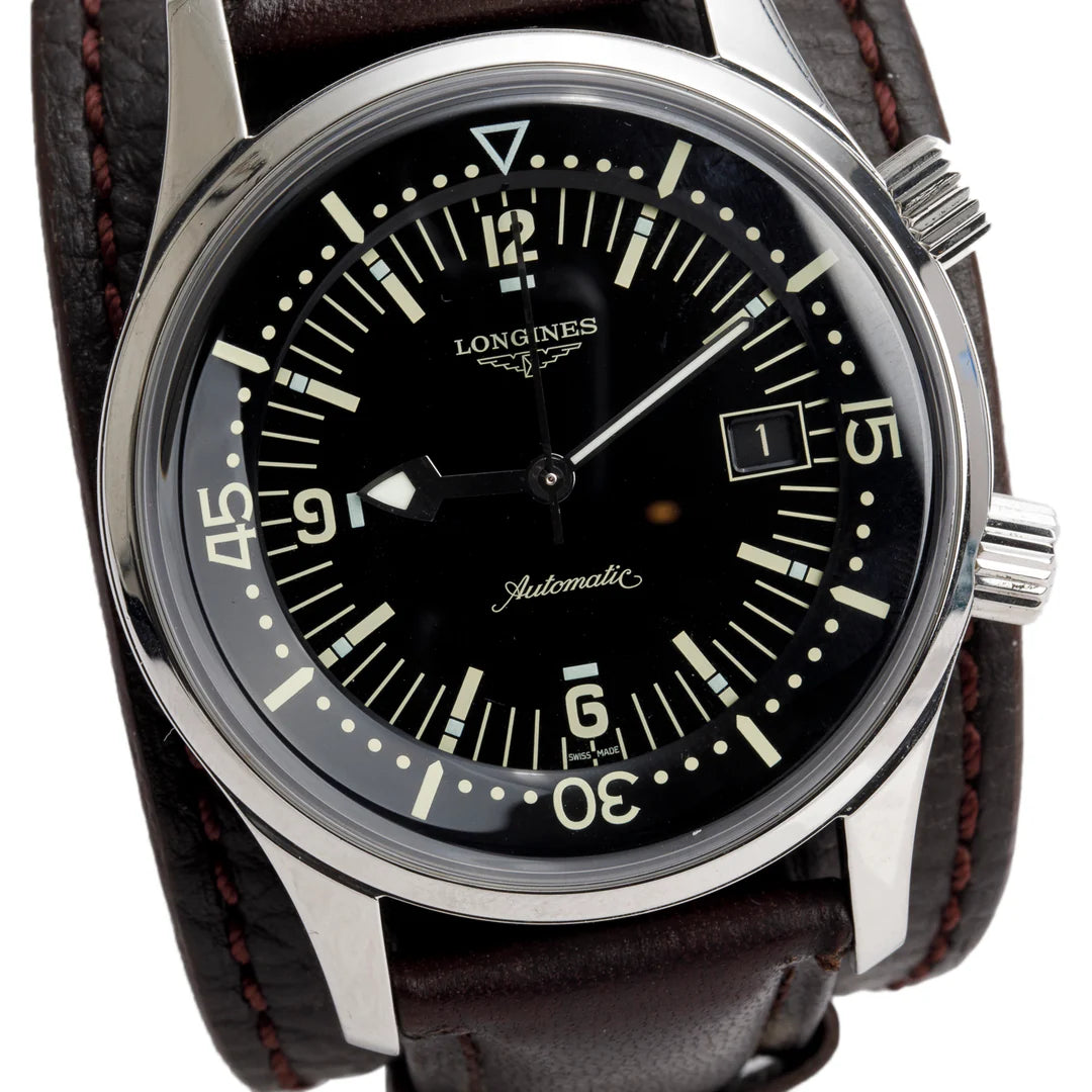 Stainless Steel Legend Diver 42 MM Automatic Watch Black Dial w/ Box &amp; Papers