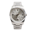 Stainless Steel Oyster Perpetual Air King 34 MM Automatic Watch Silver Dial 114200