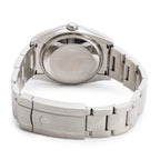 Stainless Steel Oyster Perpetual Air King 34 MM Automatic Watch Silver Dial 114200