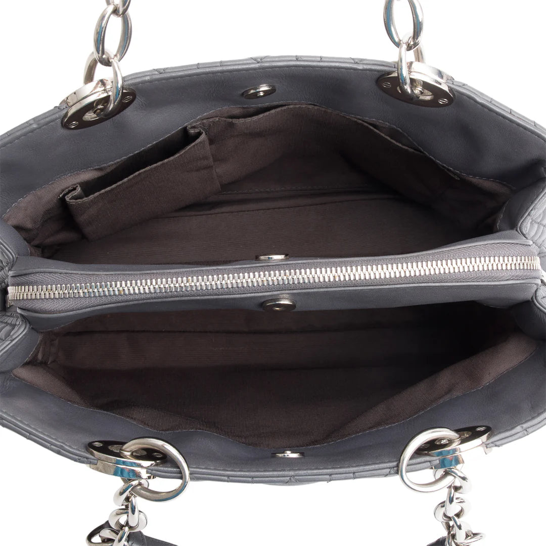 2024 Navy Saint Louis PM Tote w/ Pouch