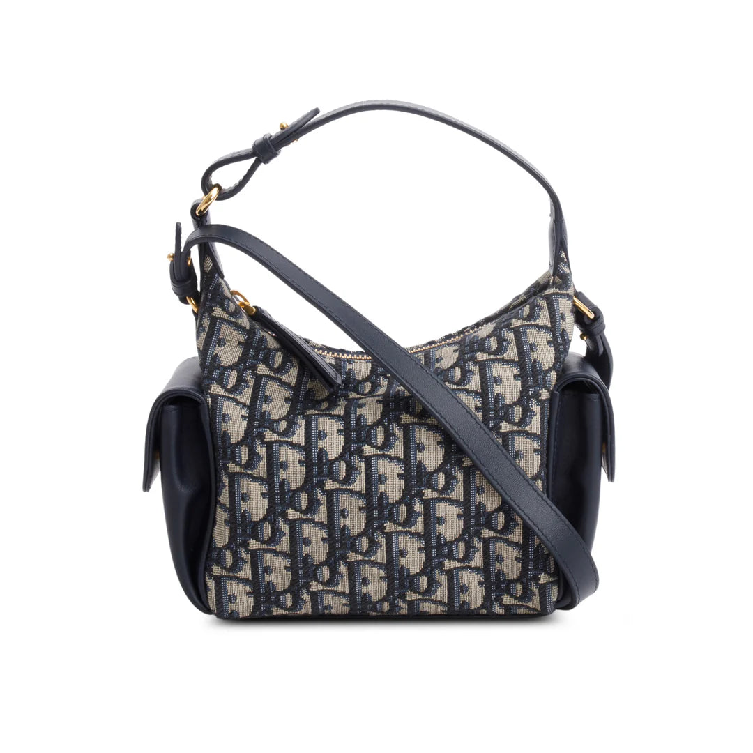 2025 Blue Oblique Mini D-Dream Bag w/ Strap
