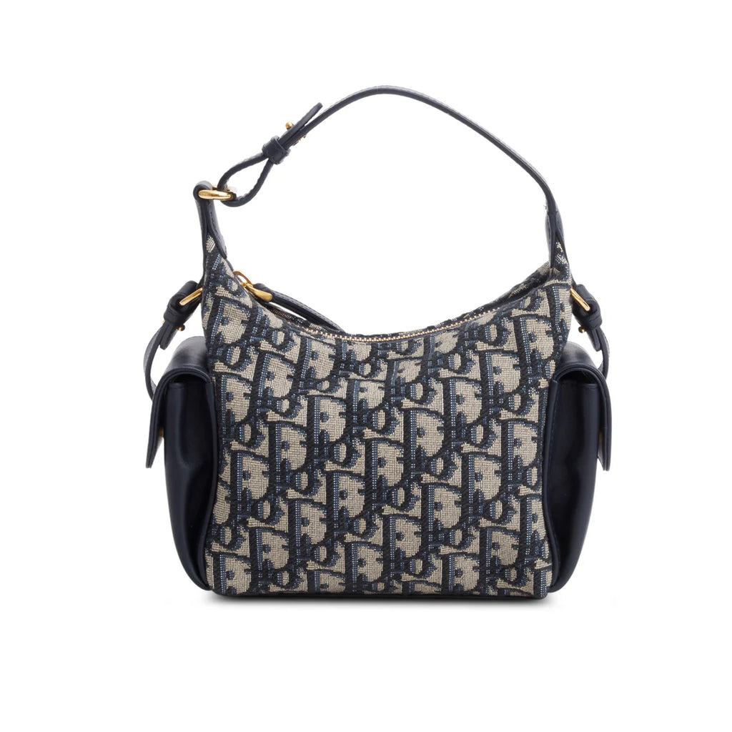 2025 Blue Oblique Mini D-Dream Bag w/ Strap