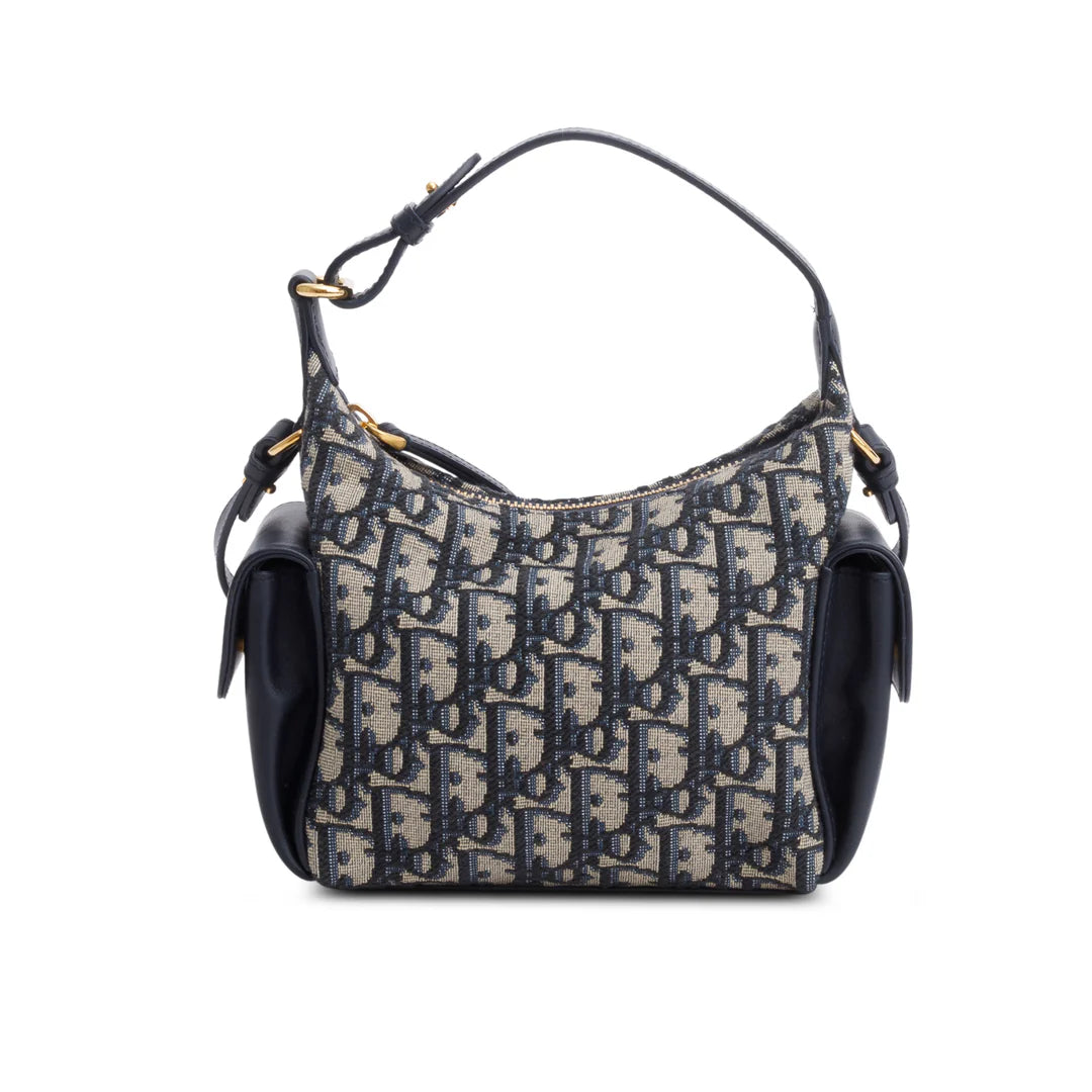 2025 Blue Oblique Mini D-Dream Bag w/ Strap
