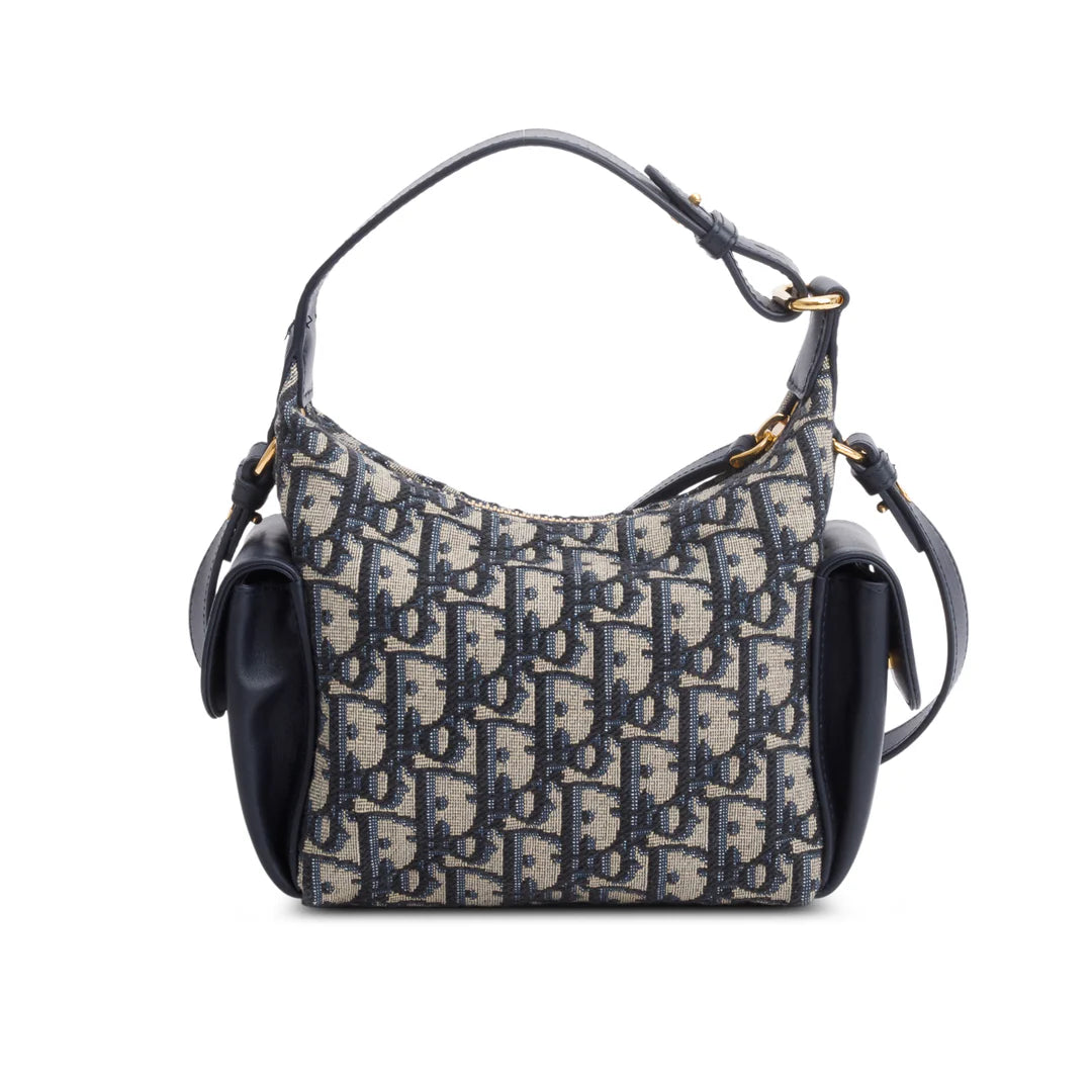 2025 Blue Oblique Mini D-Dream Bag w/ Strap