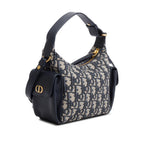 2025 Blue Oblique Mini D-Dream Bag w/ Strap