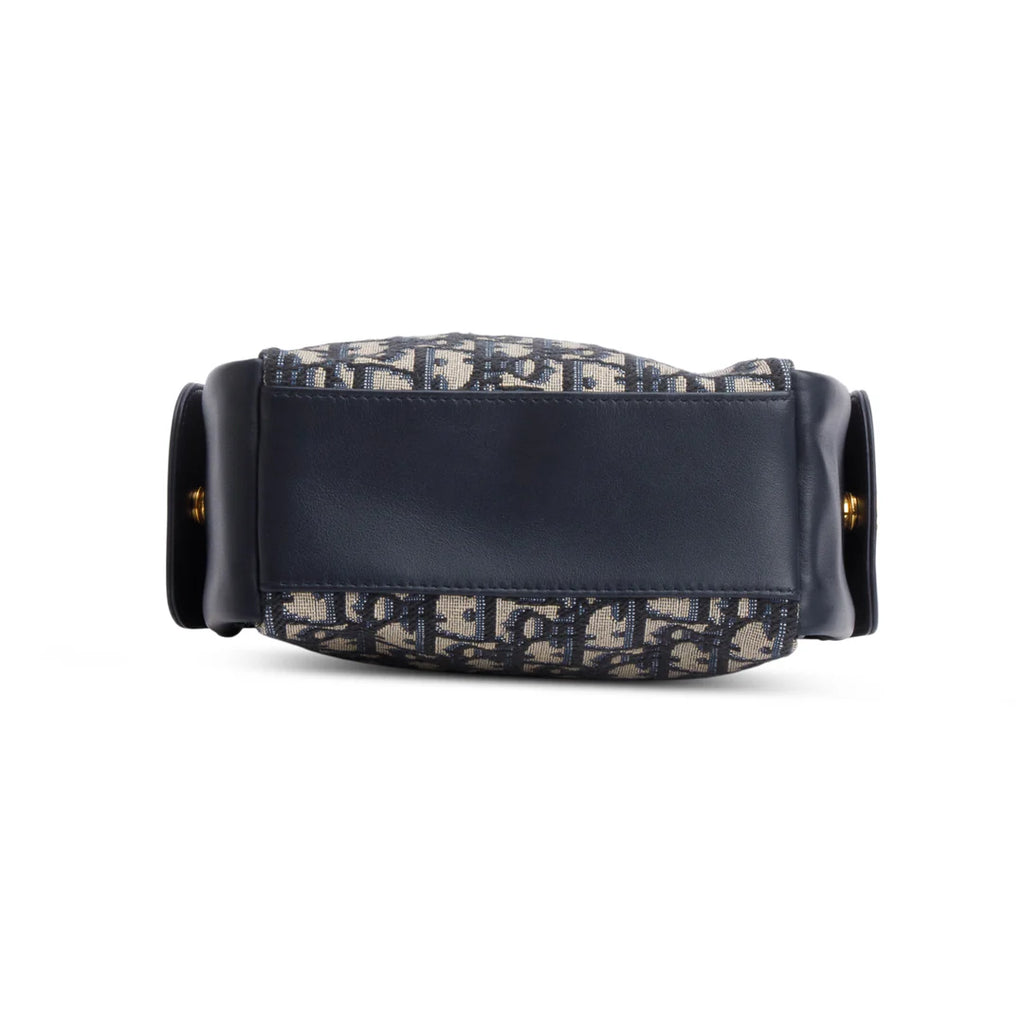 2025 Blue Oblique Mini D-Dream Bag w/ Strap