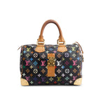 Black Monogram Multicolore Speedy 30 Coeur Cult Core
