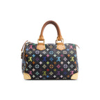 Black Monogram Multicolore Speedy 30 Coeur Cult Core