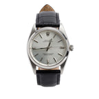 Vintage Stainless Steel Oyster Perpetual 34 MM Watch, Silver Dial 1008