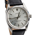 Vintage Stainless Steel Oyster Perpetual 34 MM Watch, Silver Dial 1008