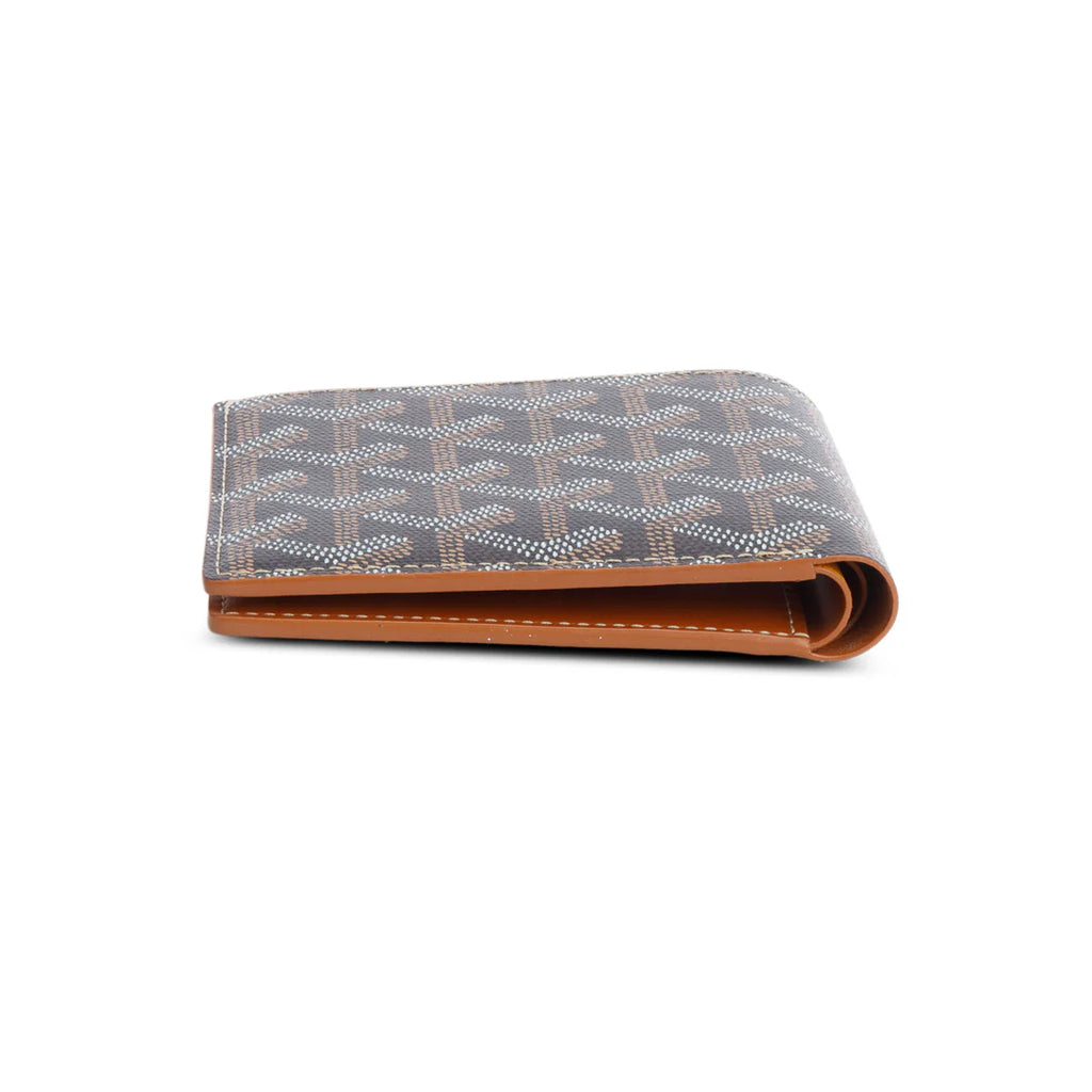 Brown ine Victorie Bifold Wallet w/ Box &amp; Receipt