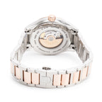 2023 Rose Gold PVD &amp; Stainless Steel Yacht Timer GMT 42 MM Automatic Watch Grey Dial w/ Box &amp; Papers