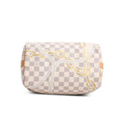 Nautical Damier Azur Speedy Bandouliere 25 w/ Strap