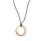 Elsa Peretti 18k Yellow Gold Sevillana Pendant Necklace, Large Model w/ Box