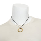 Elsa Peretti 18k Yellow Gold Sevillana Pendant Necklace, Large Model w/ Box