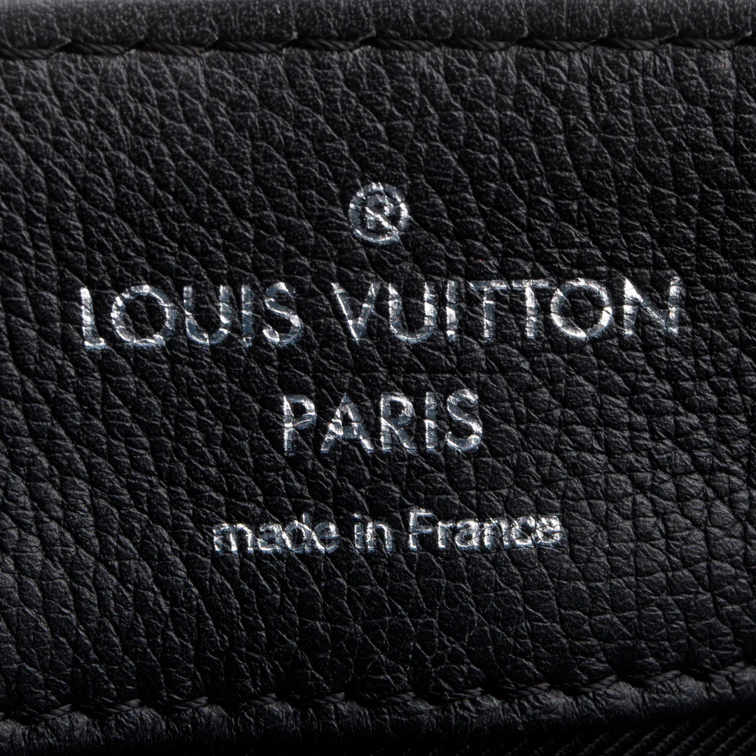 Black Soft Calfskin My Lockme II Top Handle w/ Strap