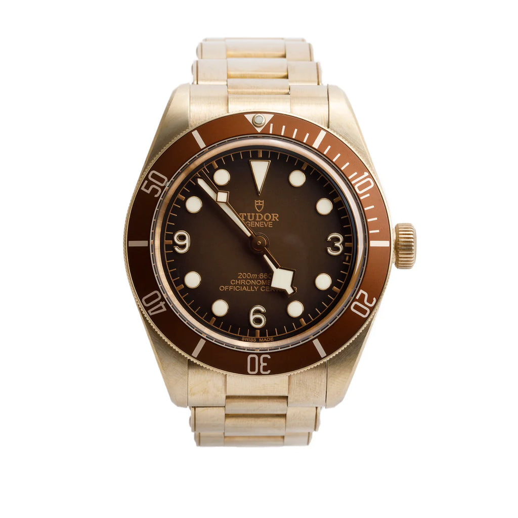2022 Bronze Black Bay 58 39 MM Automatic Watch Brown Dial 79012M w/ Box, Papers &amp; Extra Straps