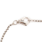 Sterling Silver Onyx Infinity Pendant Necklace