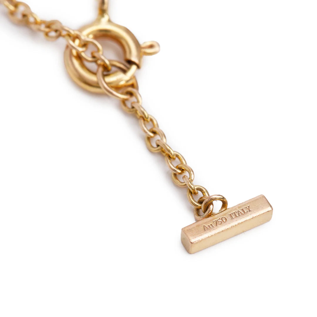 2023 18k Yellow Gold T Smile Bracelet w/ Box &amp; Receipt