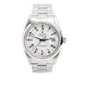 Stainless Steel Oyster Perpetual Date 34 MM Watch White Dial 15200 w/ Box