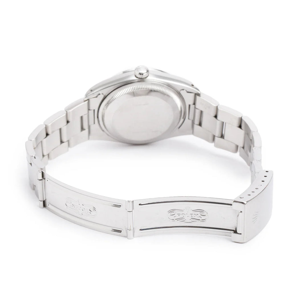 Stainless Steel Oyster Perpetual Date 34 MM Watch White Dial 15200 w/ Box