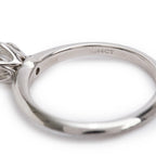 Platinum 0.44 ct. Diamond Solitaire Engagement Ring, Size 6 w/ Box