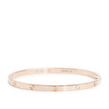 2021 18k Rose Gold 3.65 MM Love Bracelet, Small Model, Size 17 w/ Pouch &amp; Certificate