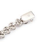 18k White Gold 6.00 tcw. Diamond Link Bracelet