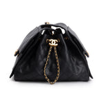 2025 Black Caviar Leather 25 Small Bucket Bag w/ Box &amp; Receipt
